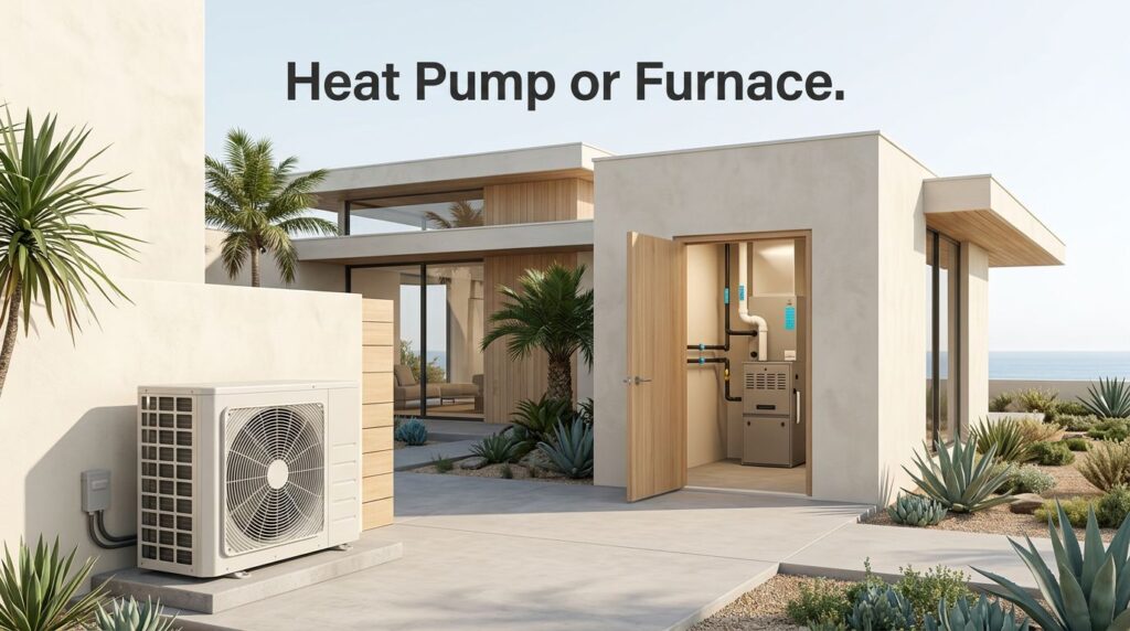heat pump vs furnace